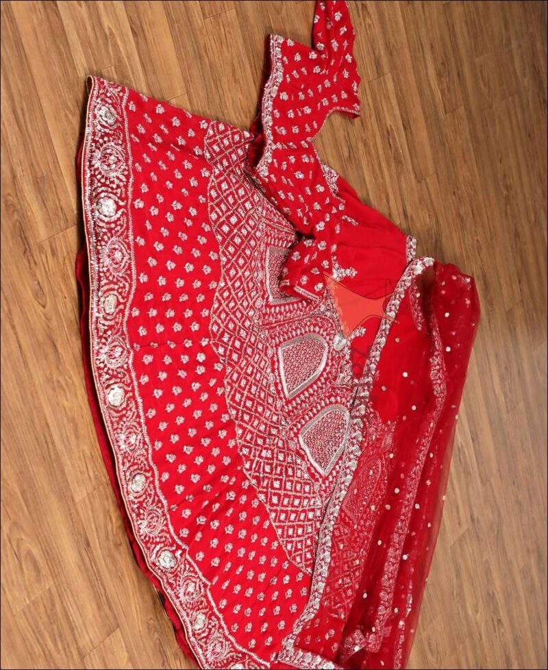 Bridal Embroidered Lehenga Choli - Image 3
