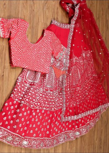 Bridal Embroidered Lehenga Choli - Image 4