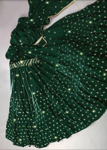 Georgette Sequence Embroidered Lehenga Choli - Image 8