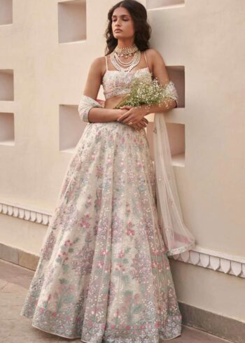 Wedding Wear Georgette Lehenga