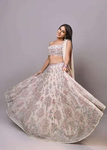 Wedding Wear Georgette Lehenga