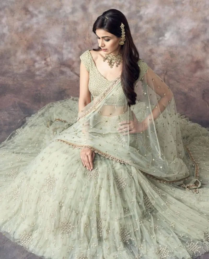 aqua-green-net-lehenga-choli