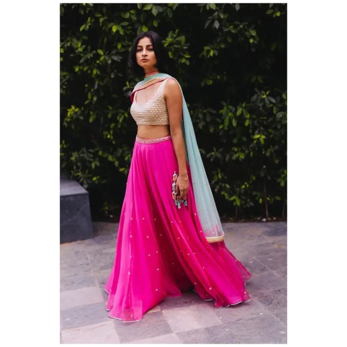 georgette-beads-work-lehenga-choli