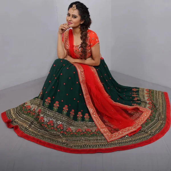 georgette sequence embroidered lehenga 1 jpg
