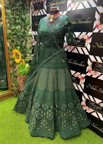 green-georgette-thread-embroidery-lehenga-choli