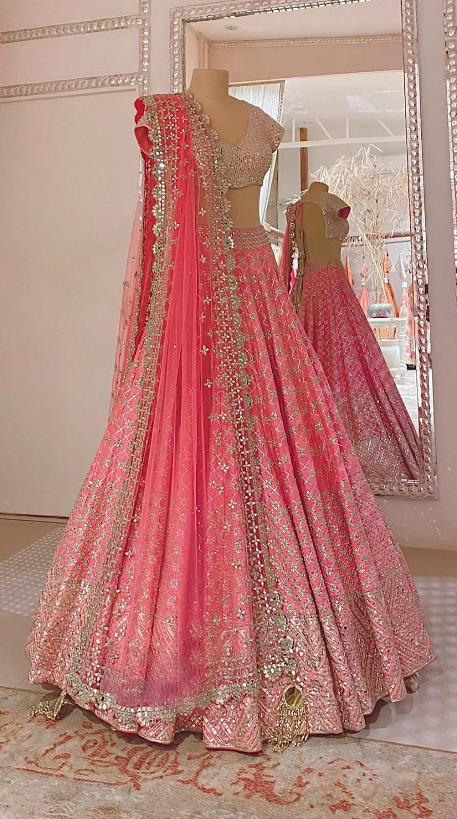 Shivali 131 Light Pink Lehenga Choli for Occasional wear in singles –  Vijaylakshmi Creation – Handloom House & Branded Women Apparels