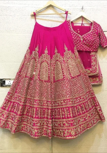 pink-party-wear-embroidered-lehenga