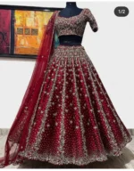 sequence-embroidery-silk-lehenga