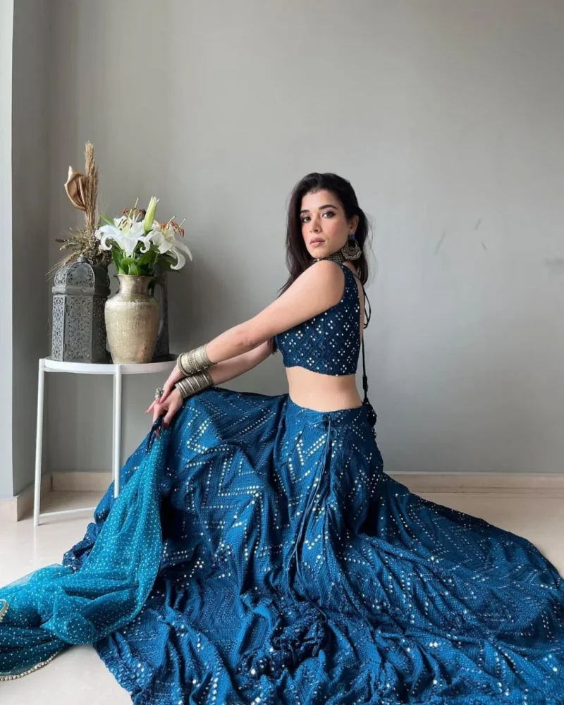 Sukhmani Gambhir Georgette Lehenga Choli - Image 4