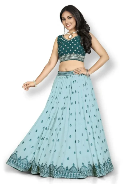 thread-embroidery-georgette-lehenga-choli