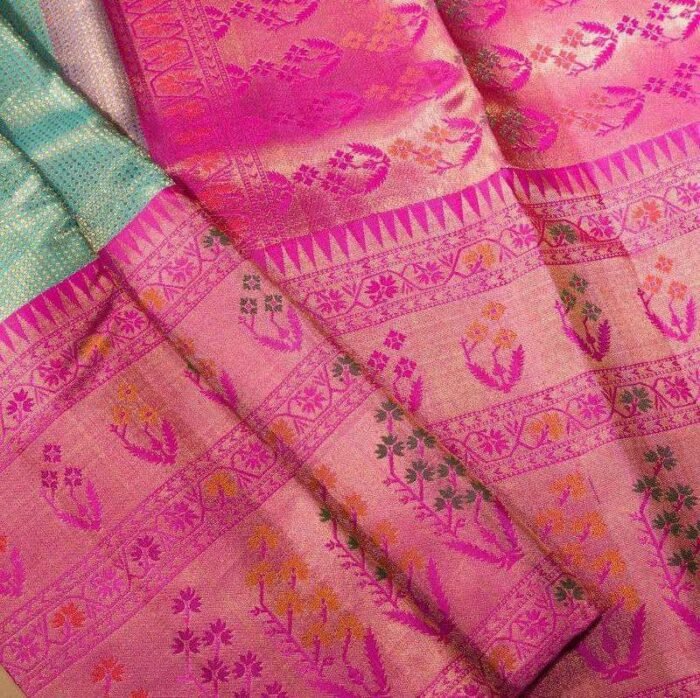 designer banarasi silk saree 2