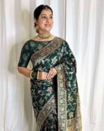 green-banarasi-silk-saree