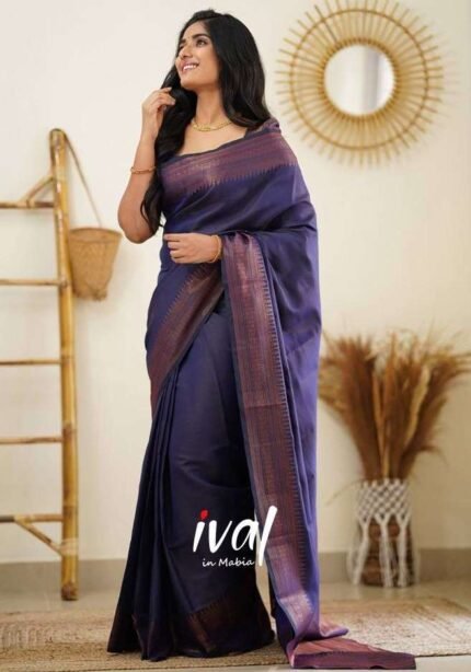 navy-blue-banarasi-silk-saree