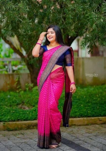 pink-banarasi-silk-saree