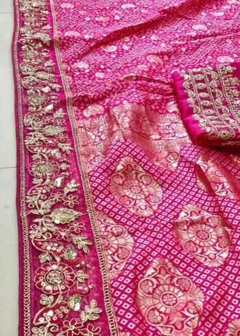 Soft Banarasi Silk Saree - Image 4
