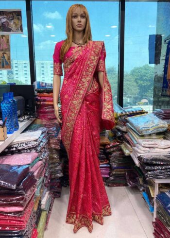 Soft Banarasi Silk Saree - Image 2