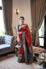 banarasi-silk-saree-red