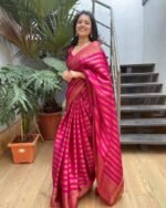 beautiful-banarasi-silk-sarees-peach