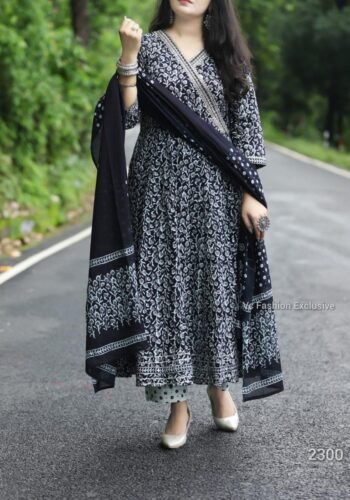black-embroidered-anarkali-gown