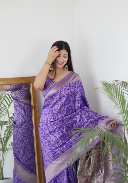 lavender-banarasi-silk-sarees