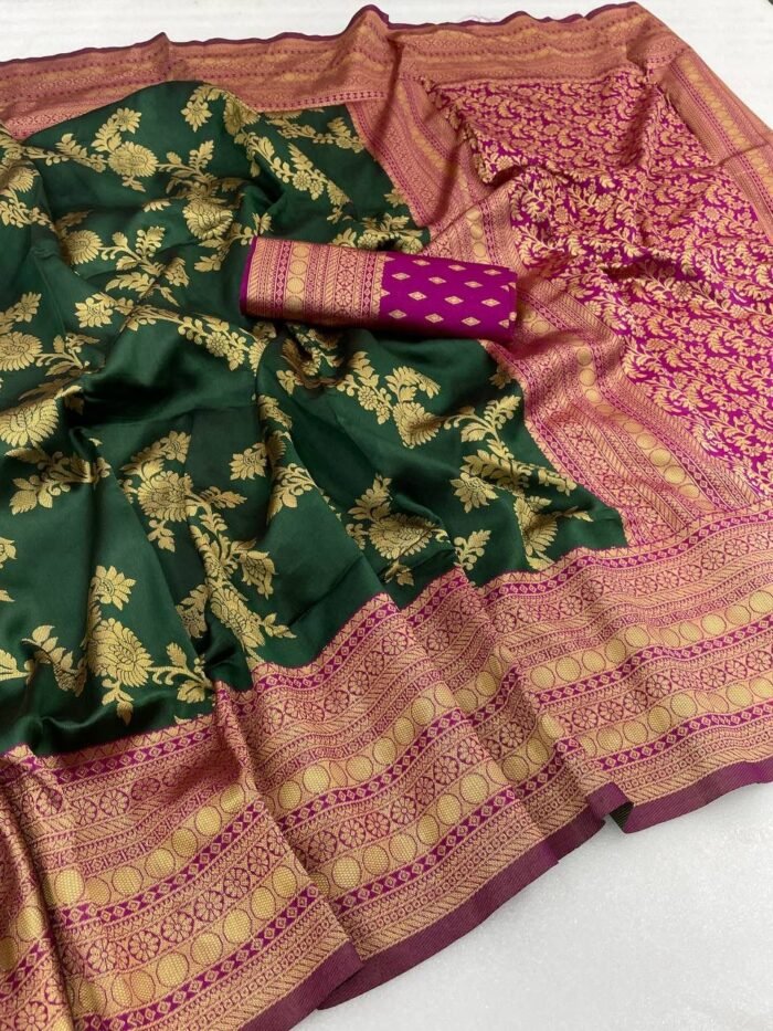 pure banarasi silk saree 3