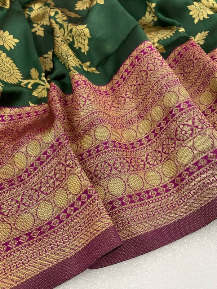 pure banarasi silk saree 4