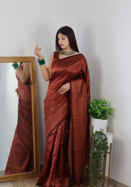 soft-banarasi-silk-sarees-maroon