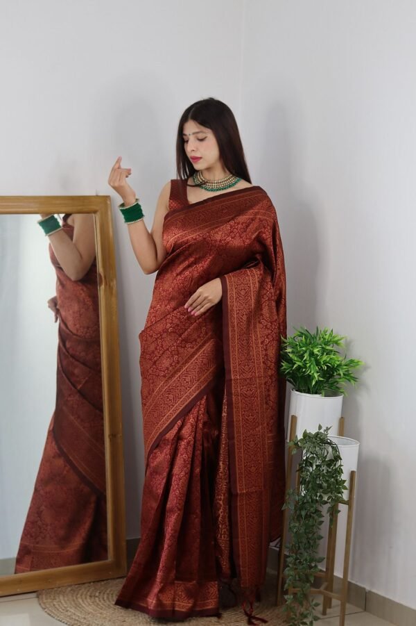 soft-banarasi-silk-sarees-maroon