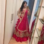 Cherry Red Lehenga Choli