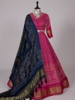 digital-bandhej-print-lehenga-pink