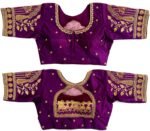 doli-handwork-designer-blouse-plum