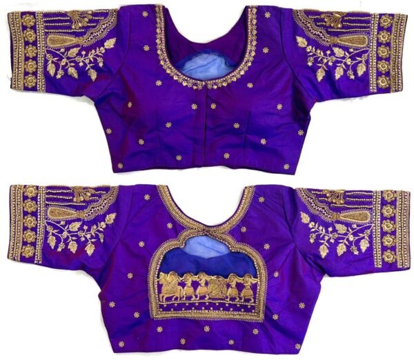 doli-handwork-designer-blouse-purple