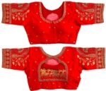 doli-handwork-designer-blouse-red