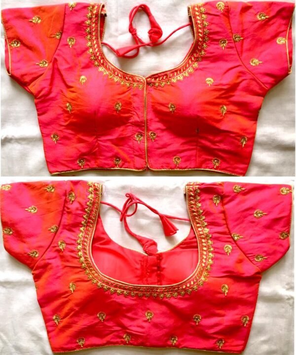 kajal-silk-designer-blouse-pink