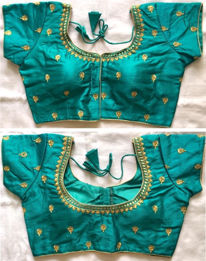 kajal-silk-designer-blouse-rama