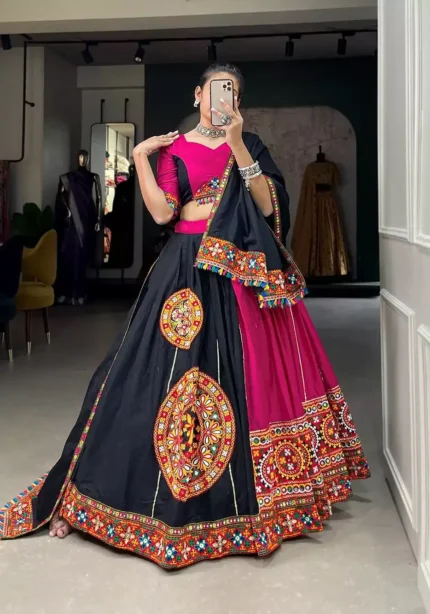 pink-black-navratri-chaniya-choli-latest-navratri-collection-2023-bella-signora