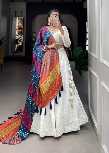 georgette-sequins-lucknowi-lehenga-choli