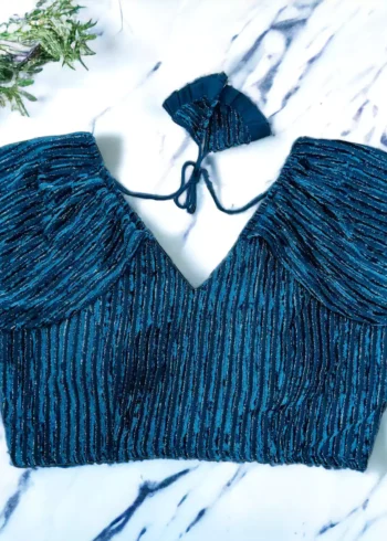 cape-sleeves-designer-blouse