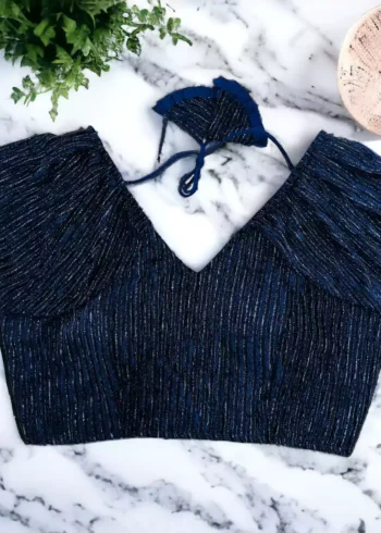 cape-sleeves-designer-blouse