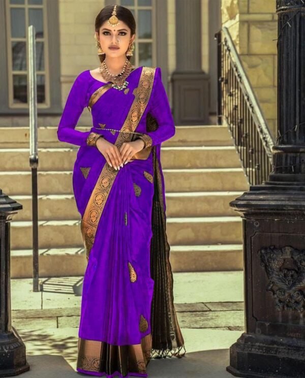 breathable-organic-banarasi-sarees-purple
