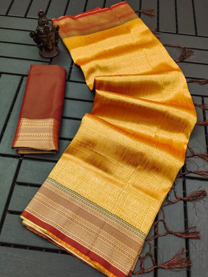 heavy-pure-soft-silk-sarees-yellow