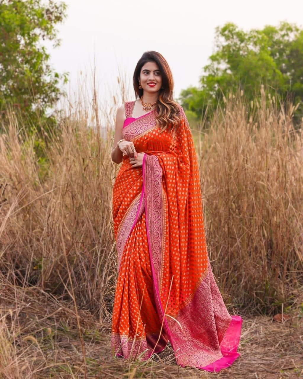 Do you have to constantly hold your hand in a pose when wearing a saree? -  Quora