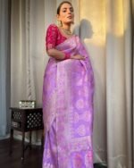 pure-soft-dola-silk-sarees-violet