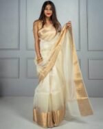 solid-kora-organza-saree-cream