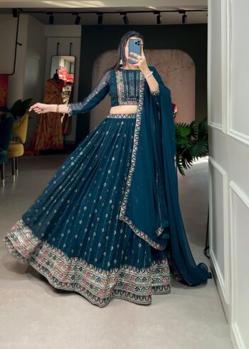 Bridesmaid Special Georgette Lehenga Choli party wear lehengas