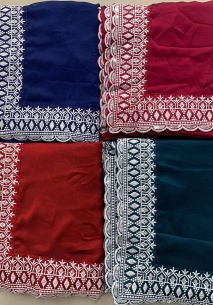 Party Wear Soft Rangoli Silk Saree