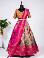 Pattu Stitch Lehenga Choli