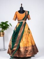 Pattu Stitch Lehenga Choli