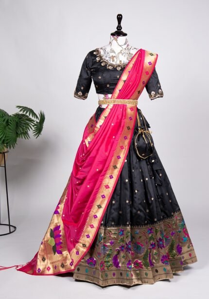 South Indian Paithani Lehenga Choli