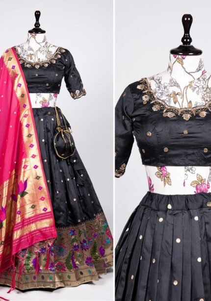 South Indian Paithani Lehenga Choli